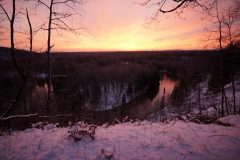 North Country Trail - HWY 131 to Mesick, MI - Dec 2015