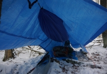 pigeon river winter camping 3
