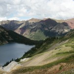 Snowmass Lake From Above