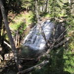 Waterfall By Snowmass Lake