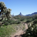 Black Mesa Trail Leading To Weaver’s Needle