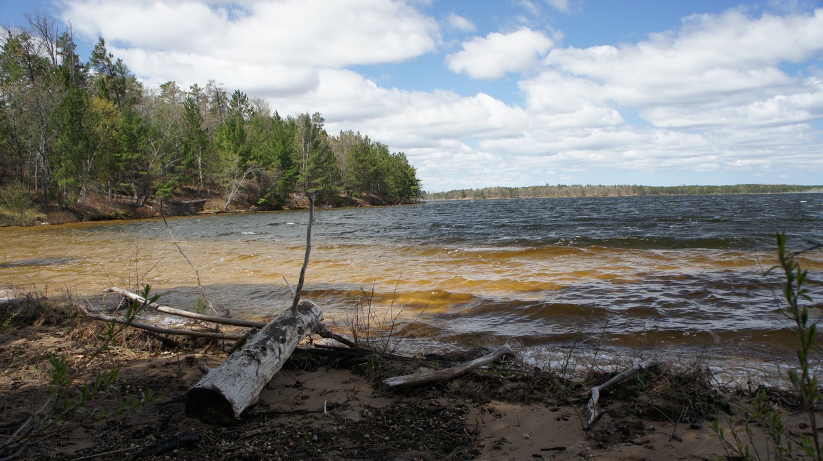beach on tomahawk flooding