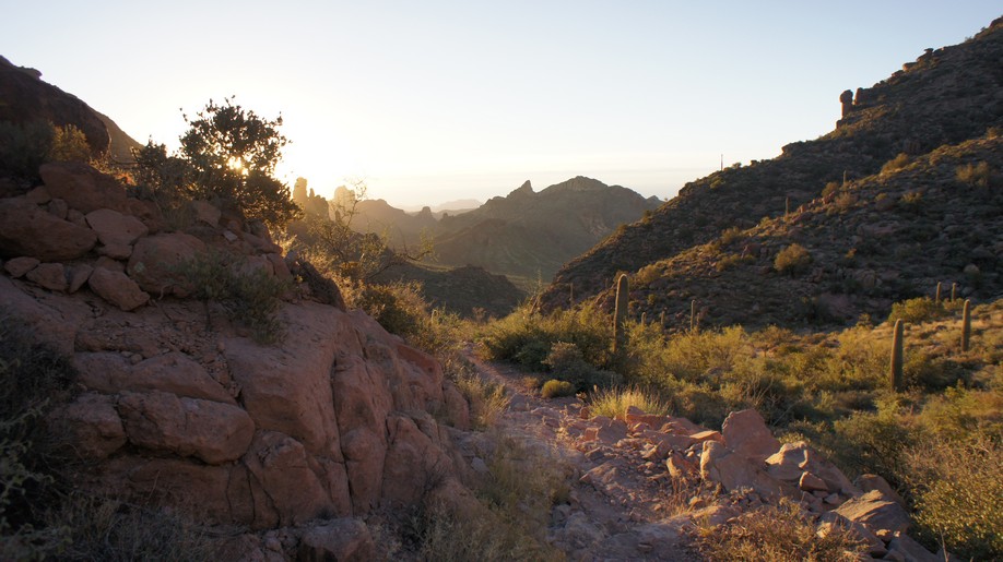 view from dutchmans trail in barkley basin