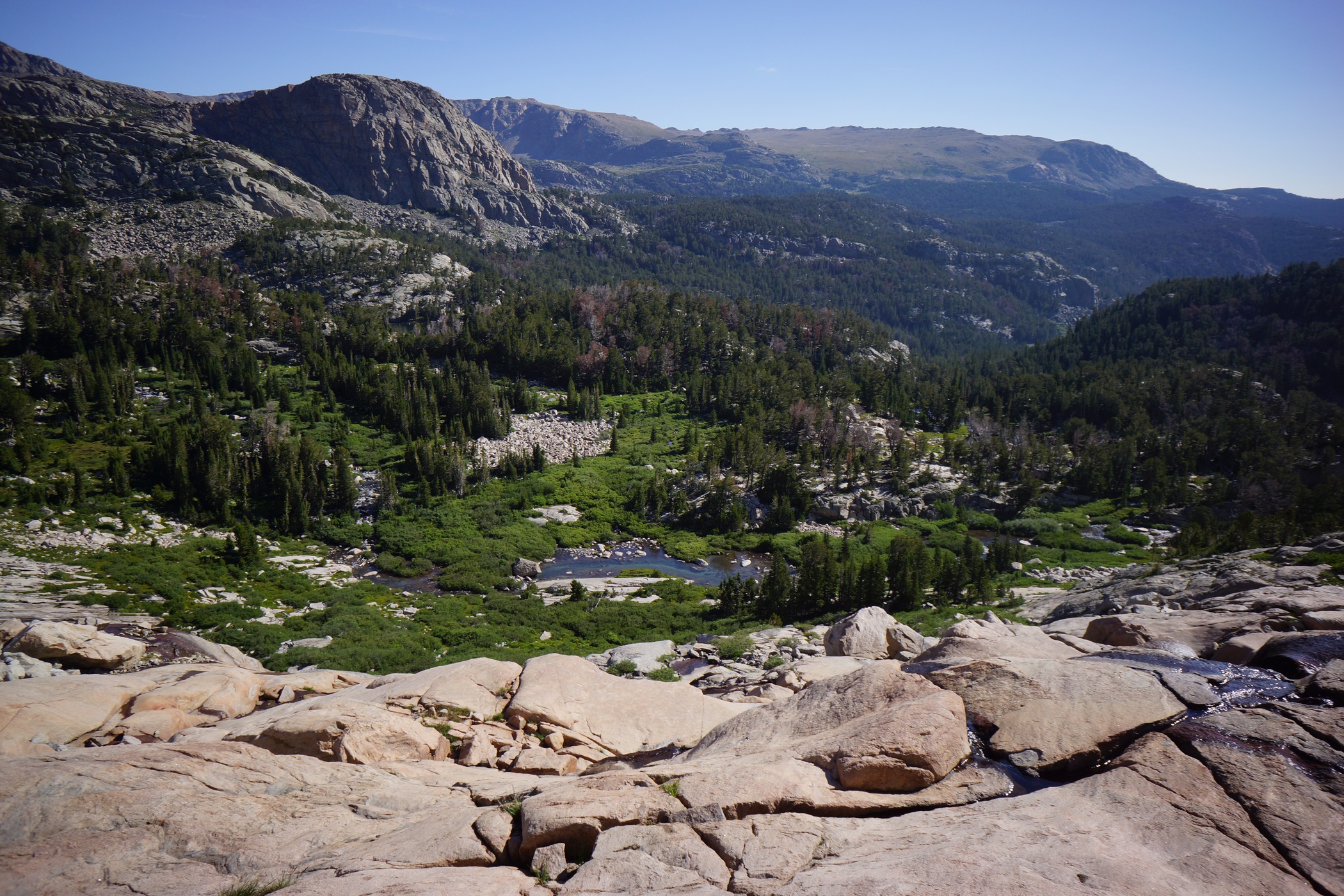 fitzpatrick wilderness wind river range near unnamed alke