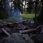 Lambert lake Fire Pit – High Uintas Wilderness, UT