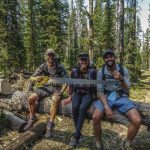 CDT Hikers In Yellowstone