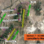 Basin and Range Trail Section 7 map