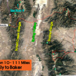 Basin and Range Trail Section 10 Map