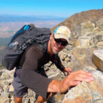 Great Basin National Park Ridgeline Traverse – Hiker in Boulder Field
