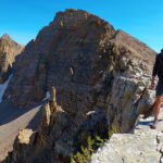 Eric Poulin Hiking the Great Basin National Park Ridgeline Traverse