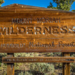 Mt Moriah Wilderness Sign