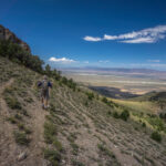 Hikers in the Goshute Range