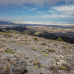 Bonneville Salt Flats Viewed From Goshute Range