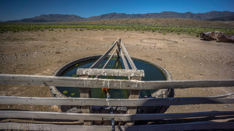 water tank at jacobs well in huntington valley nevada