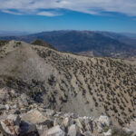 Pearl Peak, NV summit view