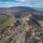 Ruby Mountains Nevada Hiking Views Along Ridgeline