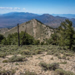 Descending Becky Peak Nevada