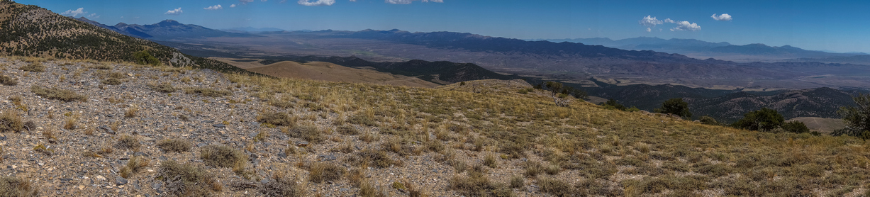 panorama view of antelope valley