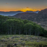 Sunset in the Schell Creek Range
