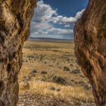 Looking Out Cave into Nevada Desert