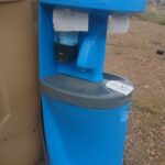 Porta-Potty Hand Washing Station At Gold Mine