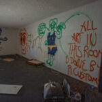 Graffiti in Abandoned Hotel