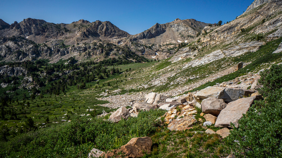 upper lamoille canyon view
