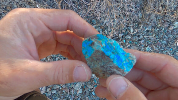 secondary copper minerals malachite and chrysocolla found near lake havasu