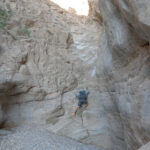 Mojave Sonoran Trail Thru Hike Climbing Up Pour Off