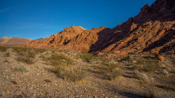 hiking pinto valley, lake mead national recreation area nevada