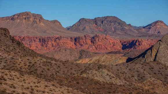 bowl of fire view lake mead nevada