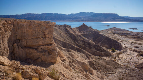 hiking callville bay area lake mead