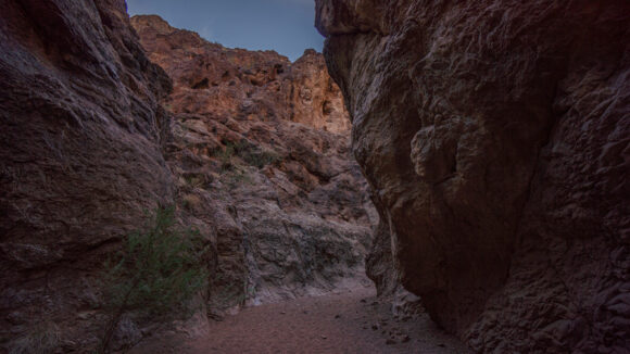 hiking gold strike hot springs trail las nevada lake mead