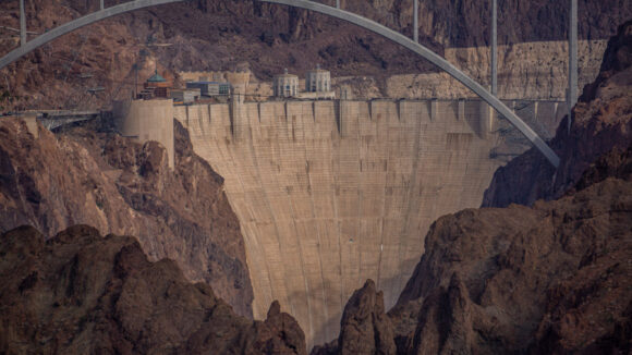 hiking south of the hoover dam lake mead las vegas nevada