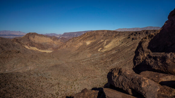 hiking the eldorado mountains in black canyon wilderness nevada