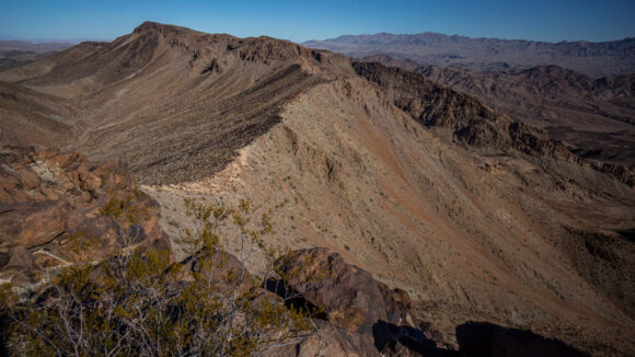 hiking the eldorado mountains in eldorado wilderness, lake mead national recreation area