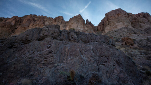 hiking oak creek canyon eldorado wilderness nevada