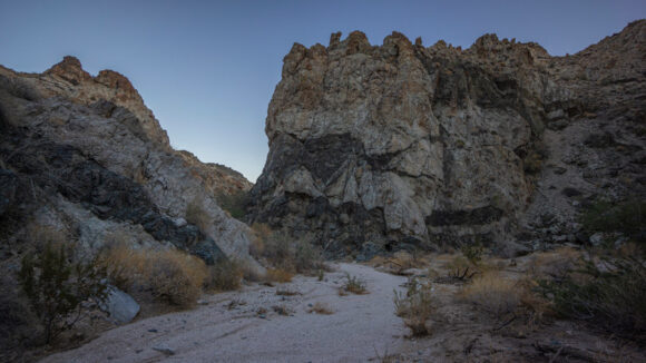 hiking grapevine canyon spirit mountain wilderness nevada