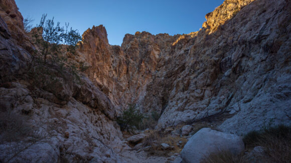 hiking grapevine canyon spirit mountain wilderness nevada