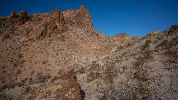 hiking the black mountains arizona near bullhead city