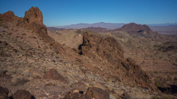 hiking whipple mountains through whipple mountains wilderness california mojave desert backpacking