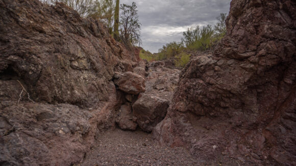 hiking the new water mountains wilderness arizona backpacking