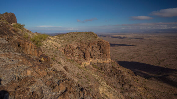 hiking the new water mountains wilderness arizona backpacking hidden benchmark summit