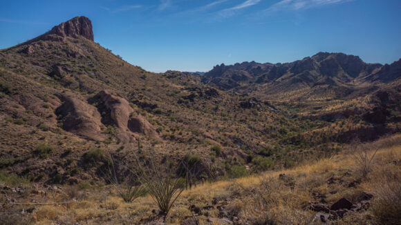 hiking the kofa mountains and kofa wilderness in arizona
