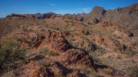 hiking the kofa mountains and kofa wilderness in arizona