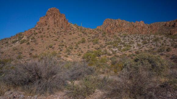 hiking the kofa mountains and kofa wilderness in arizona