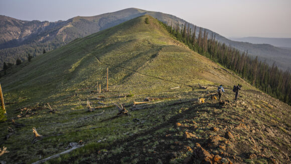 hiking the rabbit ears range in colorado on a cdt section hike