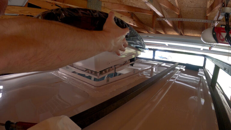 Chevy Astro Camper Van Build: Maxx Fan Installation Seeking Lost: Thru ...