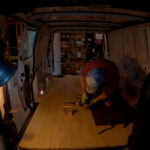 Chevy Astro Camper Van Build: Fastening the subfloor