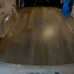 Chevy Astro Camper Van Build: Vinyl Plank Flooring Installation